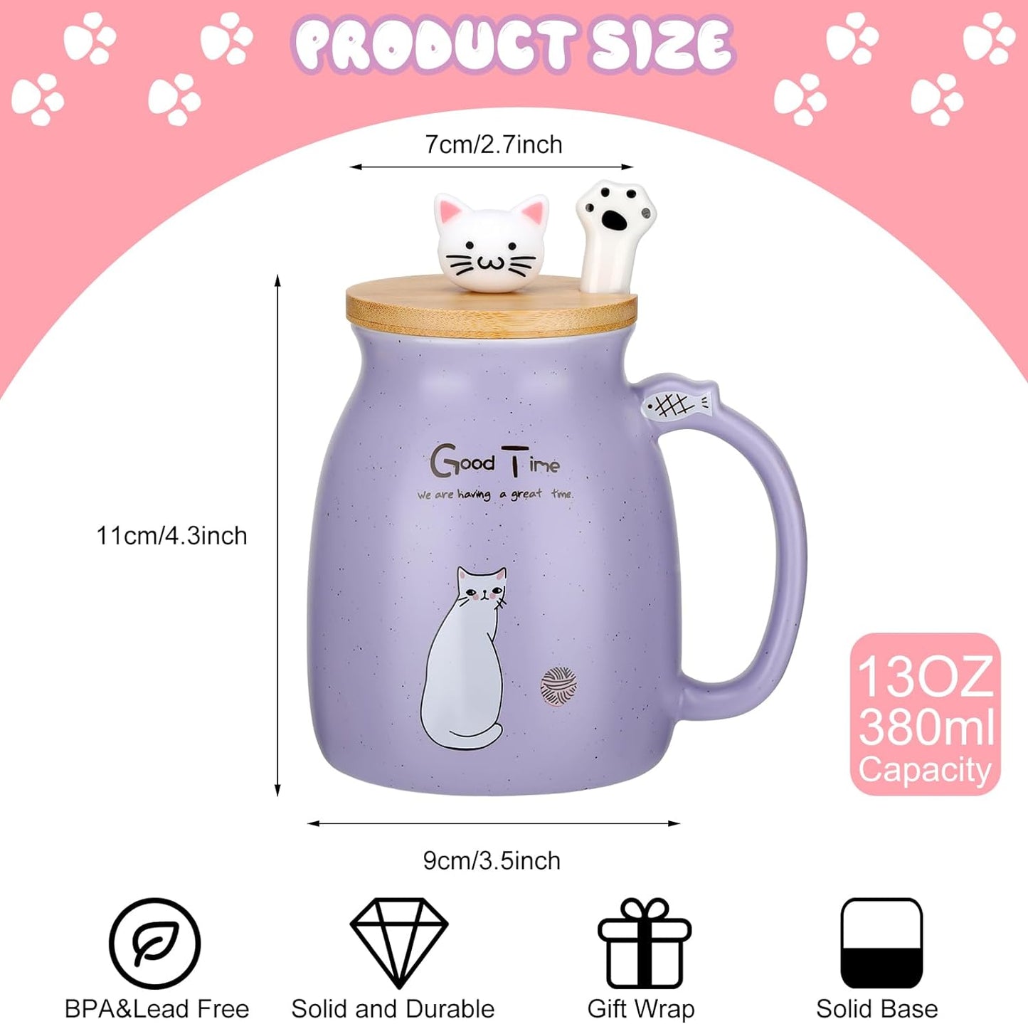Kitty Kawaii Mugs