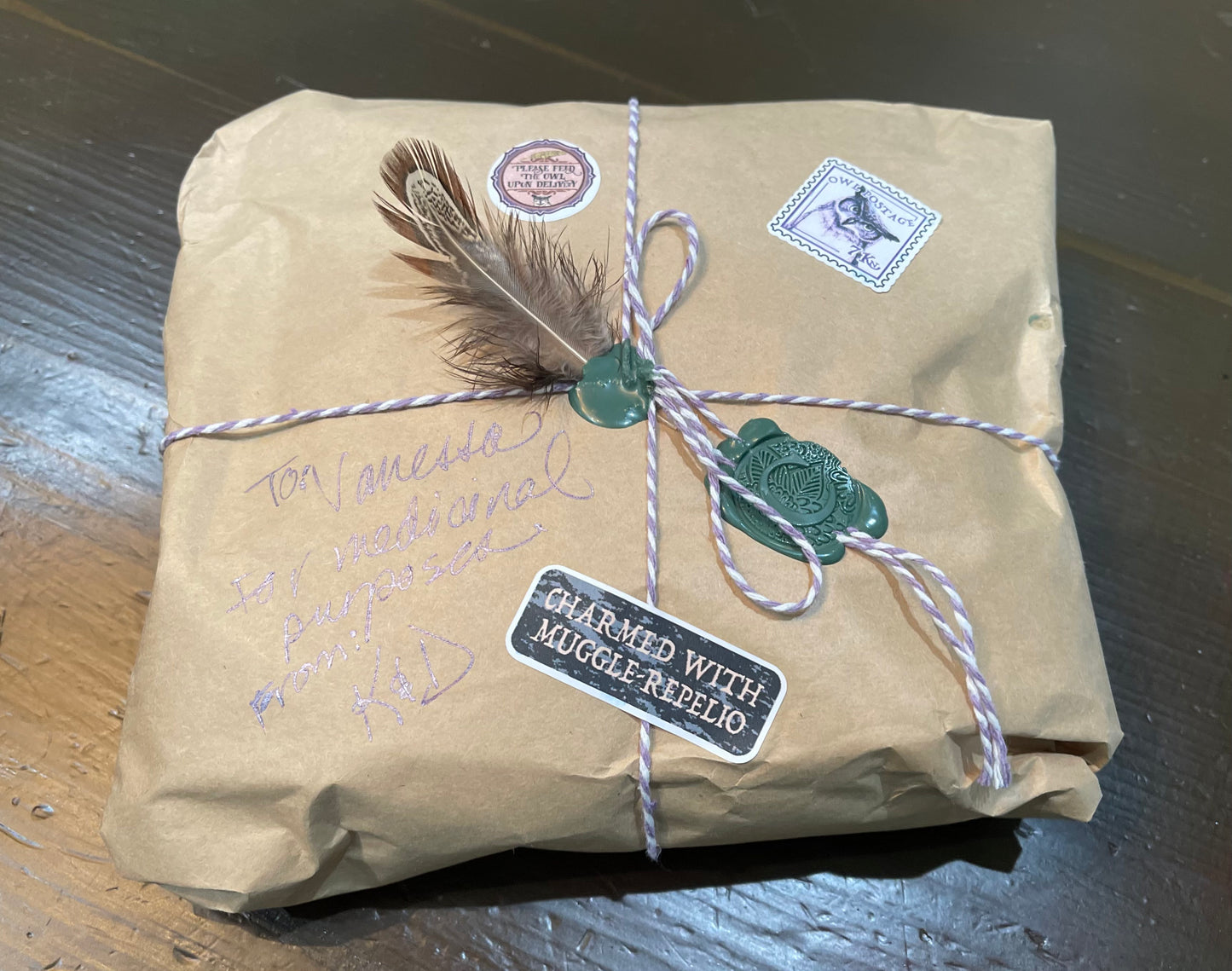 Brown Paper Wrapping for Gift Boxes