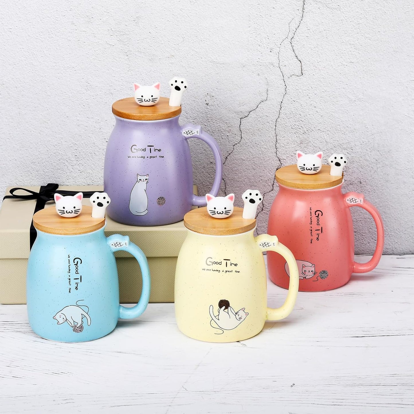 Kitty Kawaii Mugs