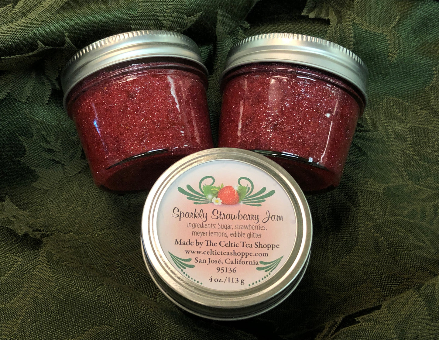 Sparkly Strawberry Jam