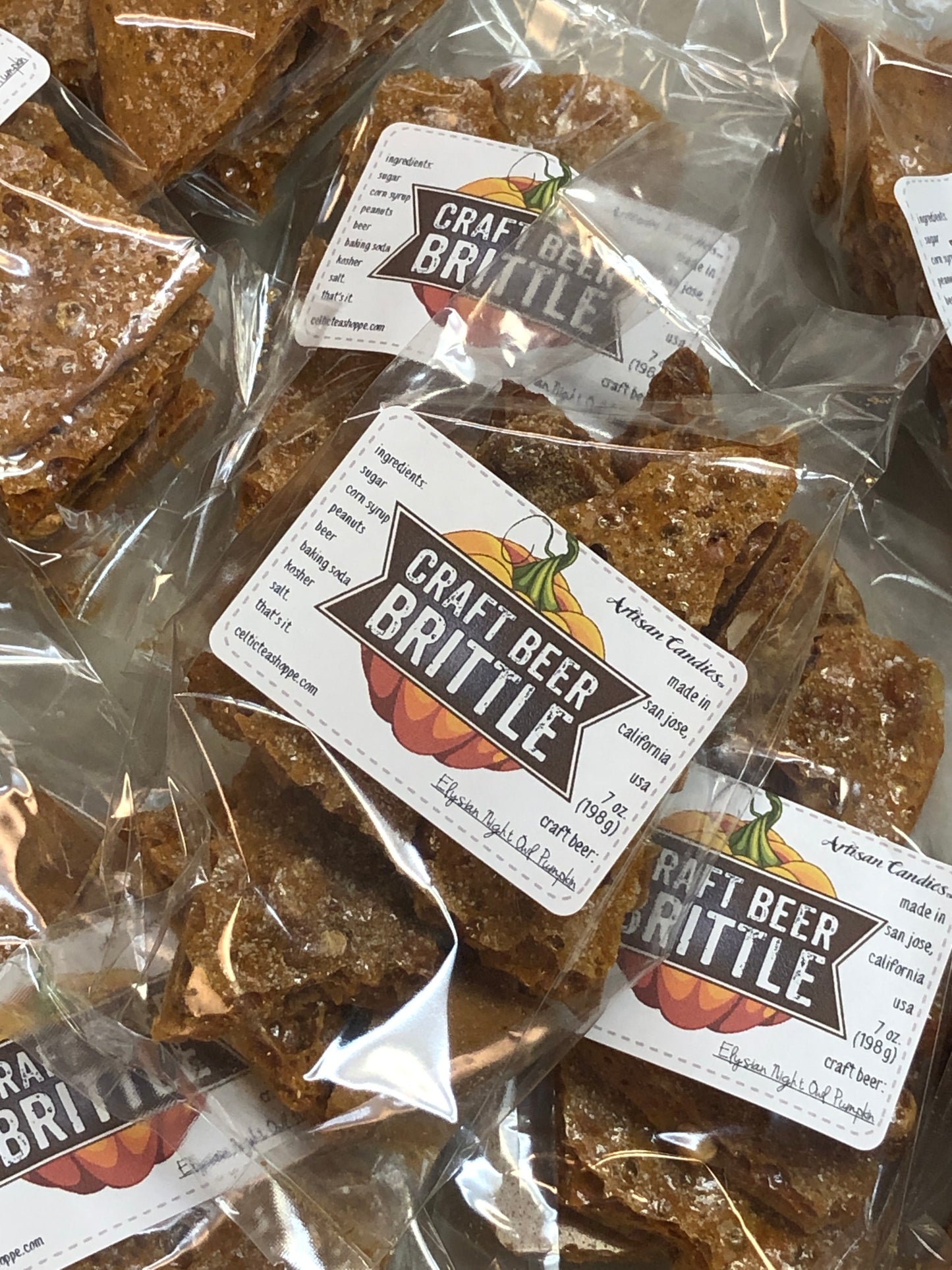 Pumpkin Beer Brittle