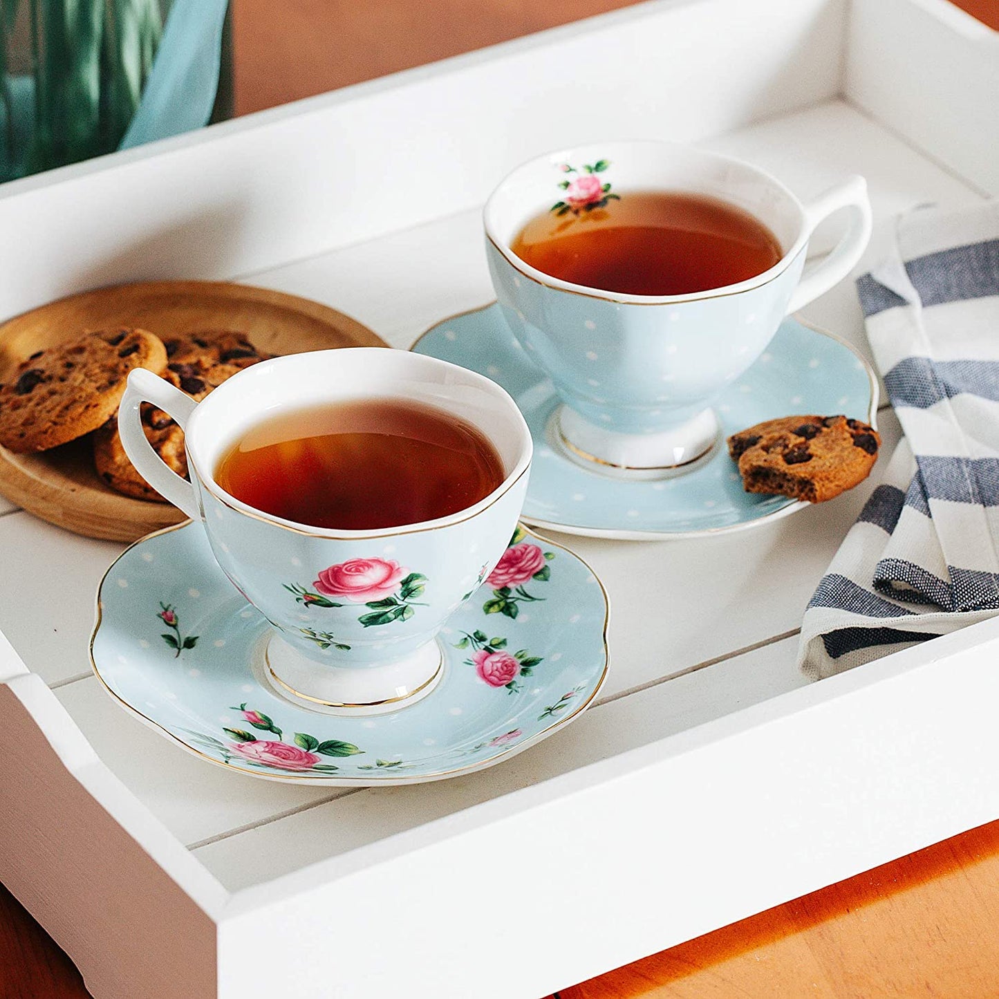 Tea Cups and Saucers