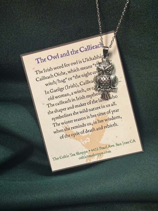 Owl Charm Necklace