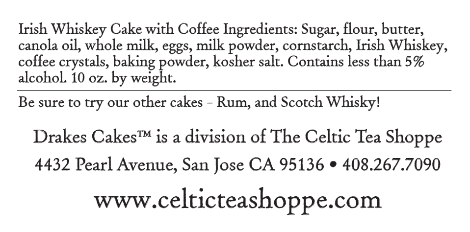 Irish Whiskey Cake