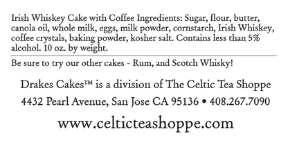Irish Whiskey Cake