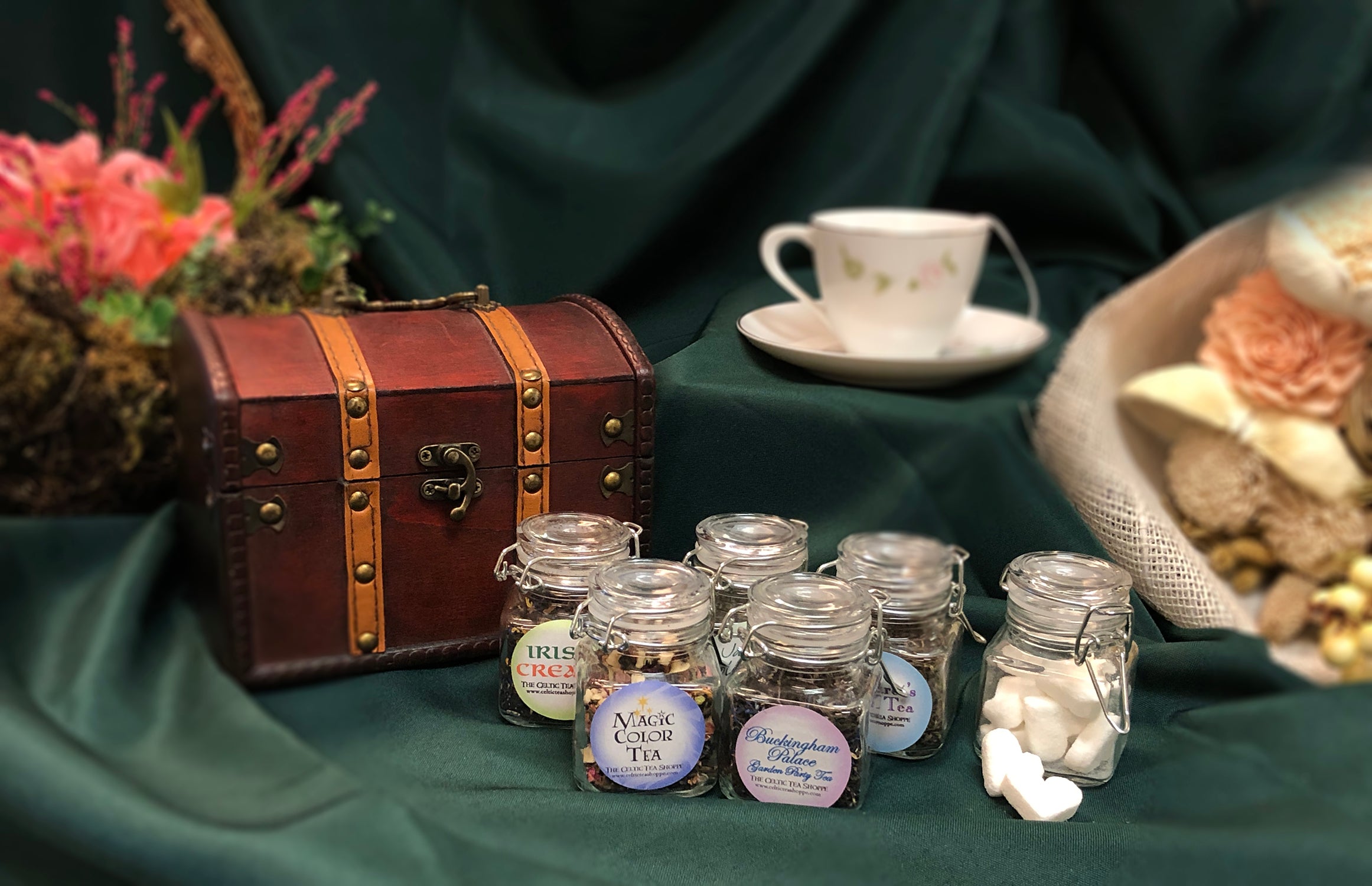 Tea Treasure Chest – The Celtic Tea Shoppe, Home of Artisan Candies