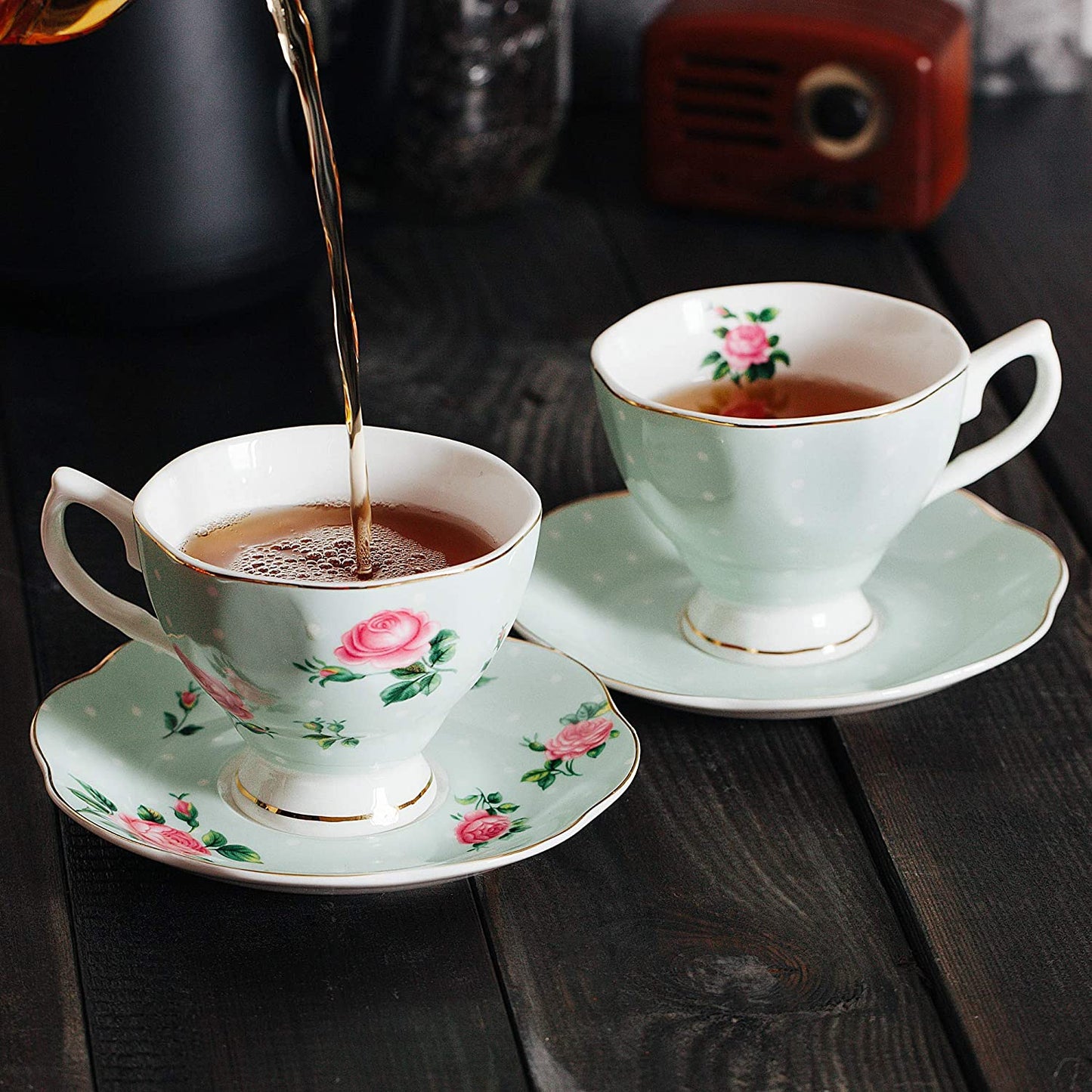 Tea Cups and Saucers