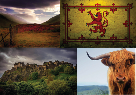 Scottish Backgrounds for virtual visits/meetings/get-togethers